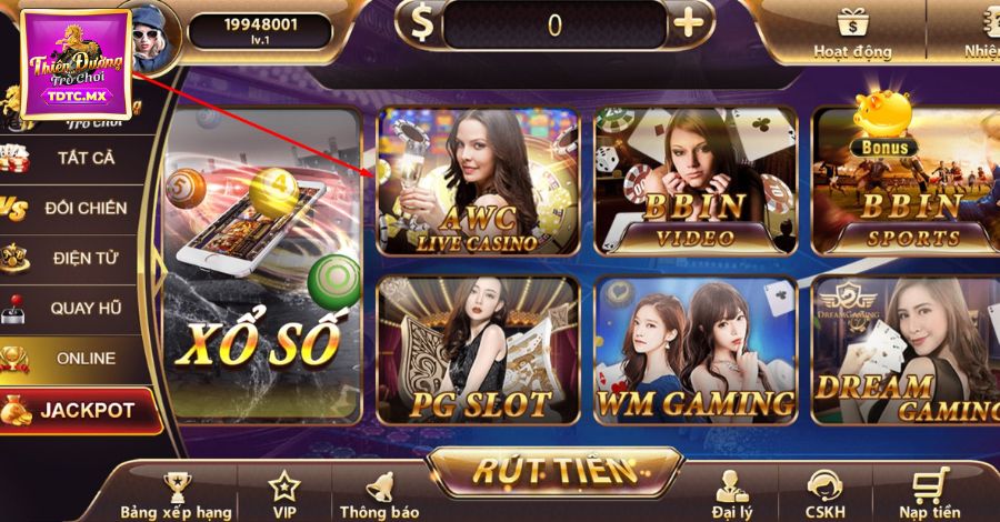 Giới thiệu đôi nét về sảnh AWC Live Casino