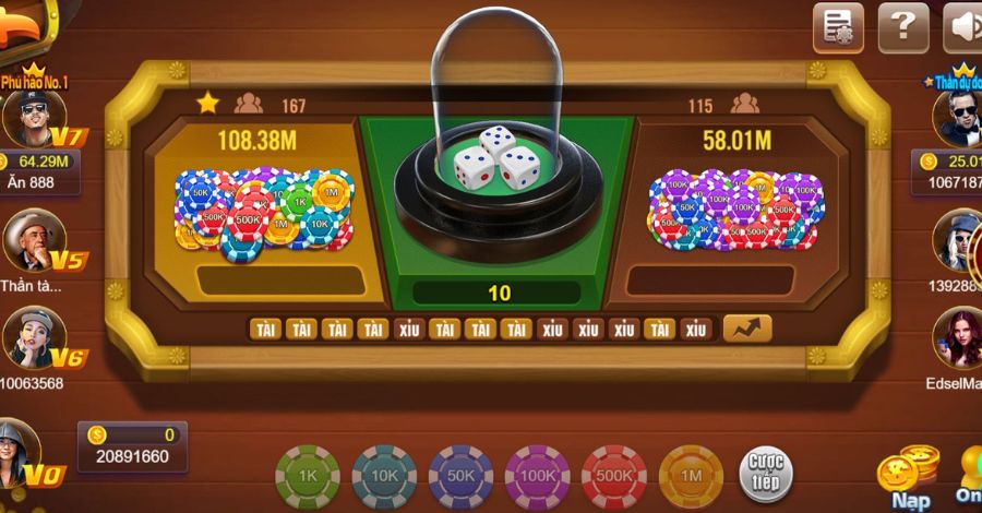 Tìm hiểu luật chơi game tài xỉu hấp dẫn