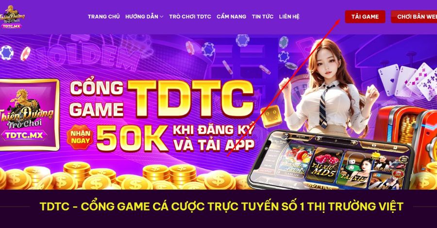 Đường link tải tài xỉu TDTC uy tín cho thành viên